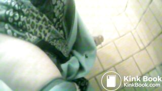 Backside poop cam in Russian woman bathroom - #33