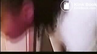 Cute girl pooping several times