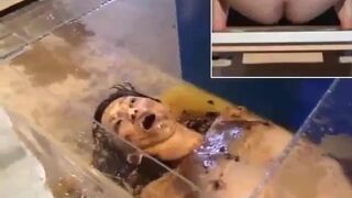 Japanese girls shit on a girl