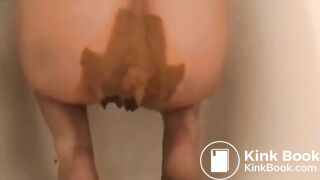 Transperant panty poop