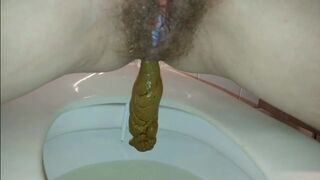 Piss and shit in the public toilet