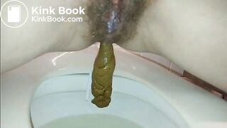 Piss and shit in the public toilet