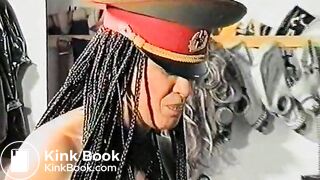 Nasty Bitch mistress dominates 2 men