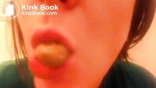 Cute Amateur Chews and Swallows