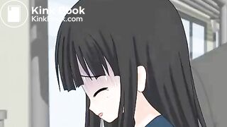 pooping girl animation - video 6