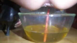 Piss enema and scat