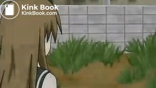 japanese pooping girl animation - video 3