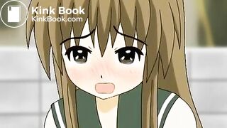 japanese pooping girl animation - video 3