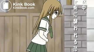japanese pooping girl animation - video 3
