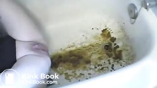Enema in tub - video 2