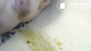 Enema in tub - video 2