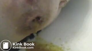 Enema in tub - video 2