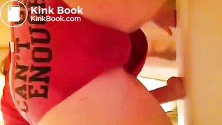 Young woman panty poop 3