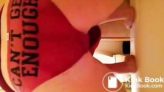 Young woman panty poop 3