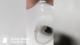 Close up poop after too much seafood