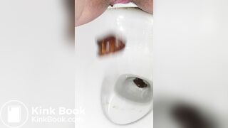 Close up poop after too much seafood