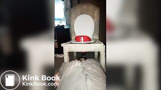 Slave eats all of his mistress's shit - fetish porn at ThisV.mp4