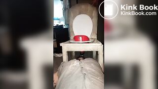 Slave eats all of his mistress's shit - fetish porn at ThisV.mp4