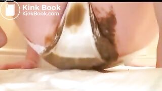 white panty poop - video 6