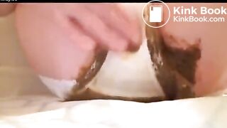 white panty poop - video 6