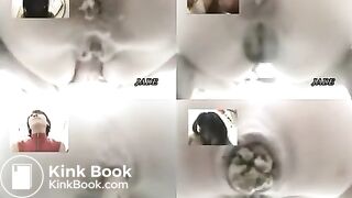 4 girls at once japanese scat