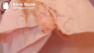 blond shits n farts in tub