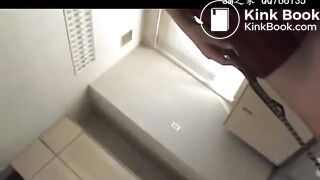 Two Japanese Mistresses use slave as a toilet