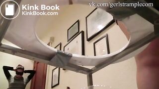 Spanish girl shits on slave face