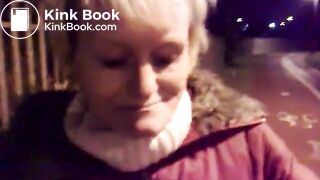 Sucking shit found on the ground