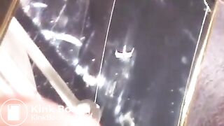 Black Mistress full toilet white slave