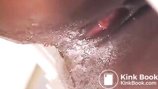 Black Mistress full toilet white slave