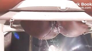 Black Mistress full toilet white slave