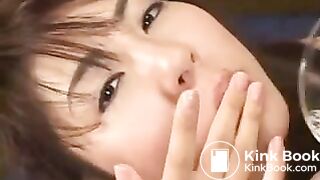 Shitty creampie eating