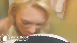 French mom and daughter lick shitty ass