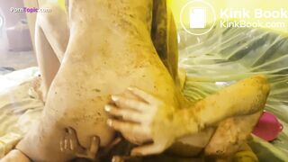 Young girls like to play with shit, c, full HD