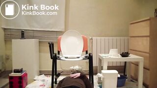 Scat toilete in face