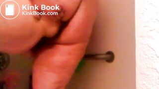 Bbw takes a shit standing