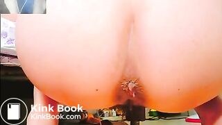 HAIRY CHINESE GIRL PISSING AND SHITTING ON THE FLOOR