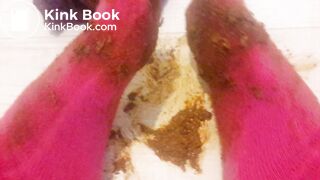 Girl is massive shitting in her Panty