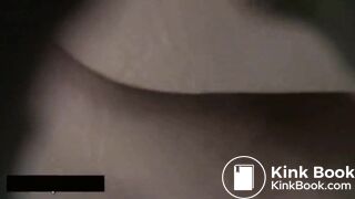 Older woman does a nice shit