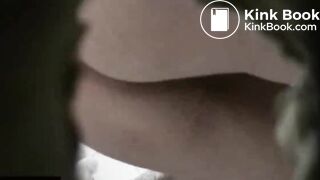 Older woman does a nice shit