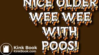 Older woman does a nice shit