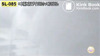 It's funny how girls talk to each other while straining and pushing