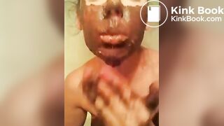 Amateur Babe - Shit Eating