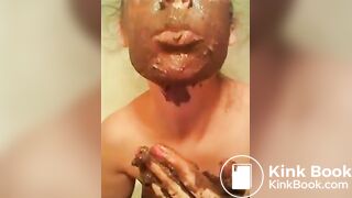 Amateur Babe - Shit Eating