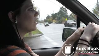 Messing diaper while driving