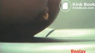 sexy ebony toilet cam pooping