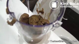 Sara plastic cup poop