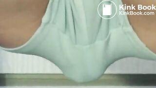 Teen shitting in her panties