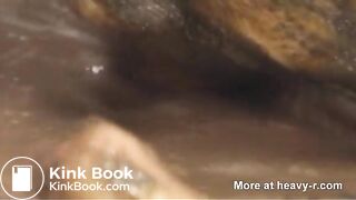 Extreme scat BDSM t0rture feeding - video 2